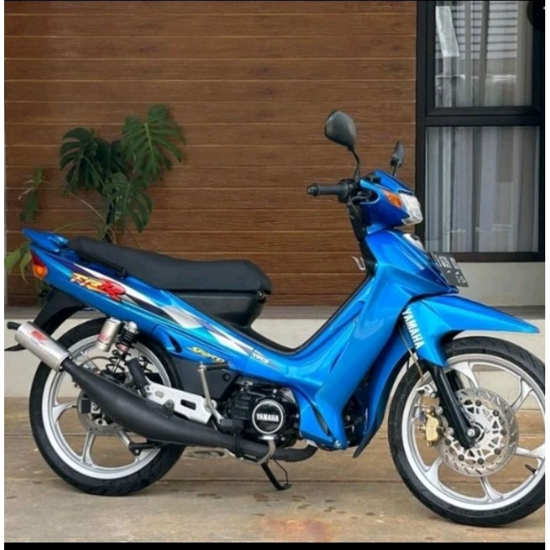 Striping lis sticker standar ORI yamaha f1zR 1998 biru stiker fiz r FizR biru 1998