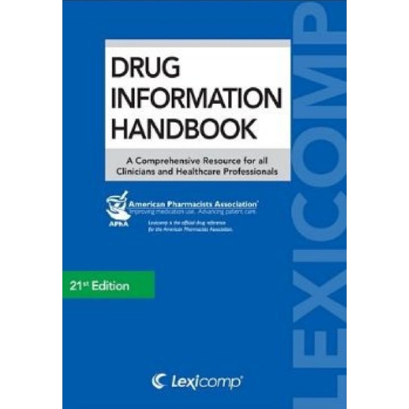 DRUG INFORMATION HANDBOOK DIH EDISI 21(EB00K)