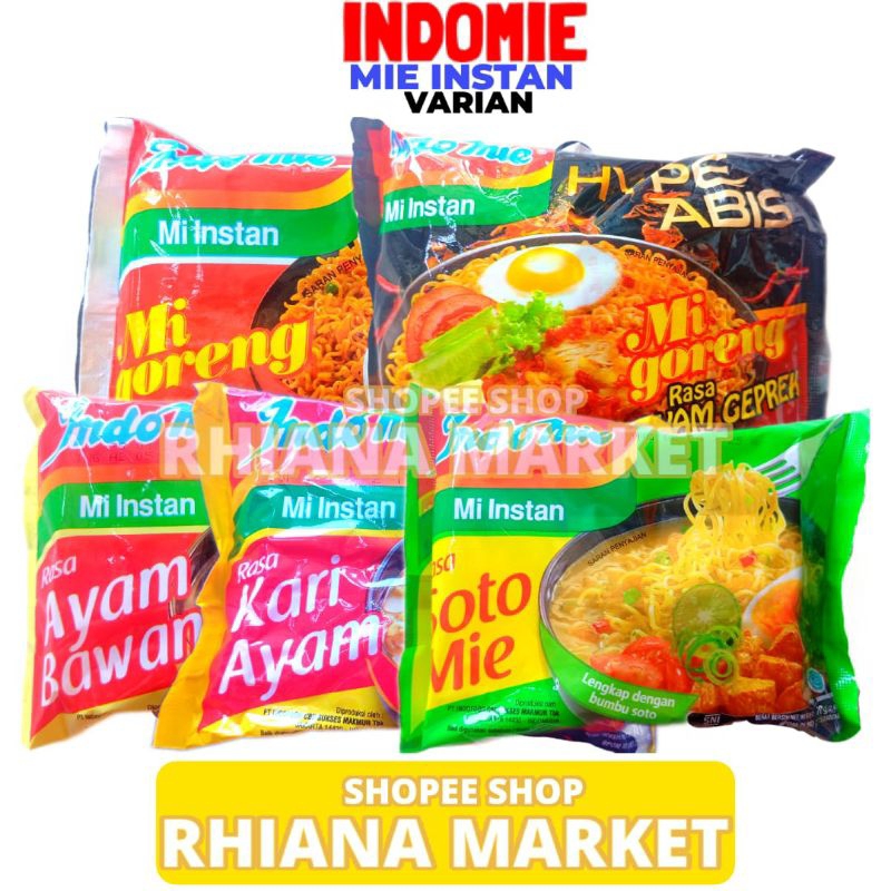 

Mie Instan Indomie 5 Bungkus