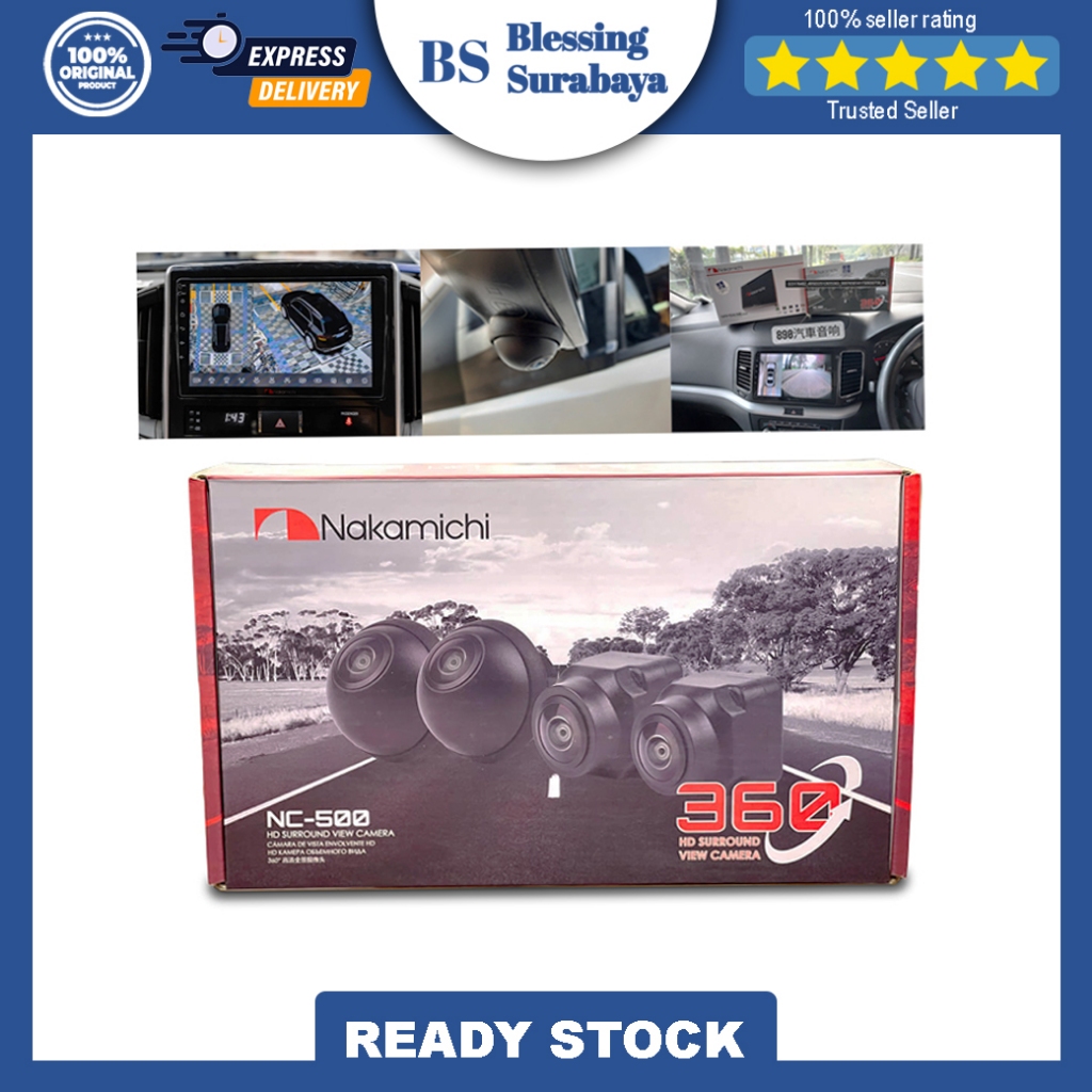 Kamera 360 Mobil Nakamichi Nc-501 / Camera 360 Nakamichi 1080P