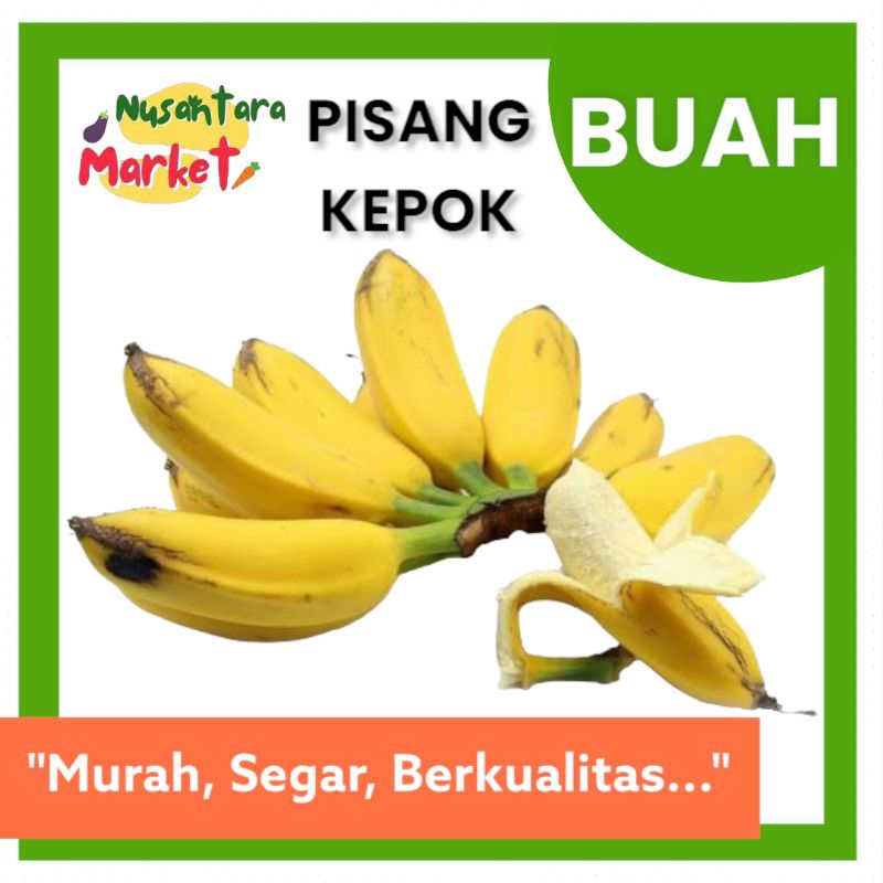 

PISANG KEPOK | 1 SISIR | NUSANTARA MARKET