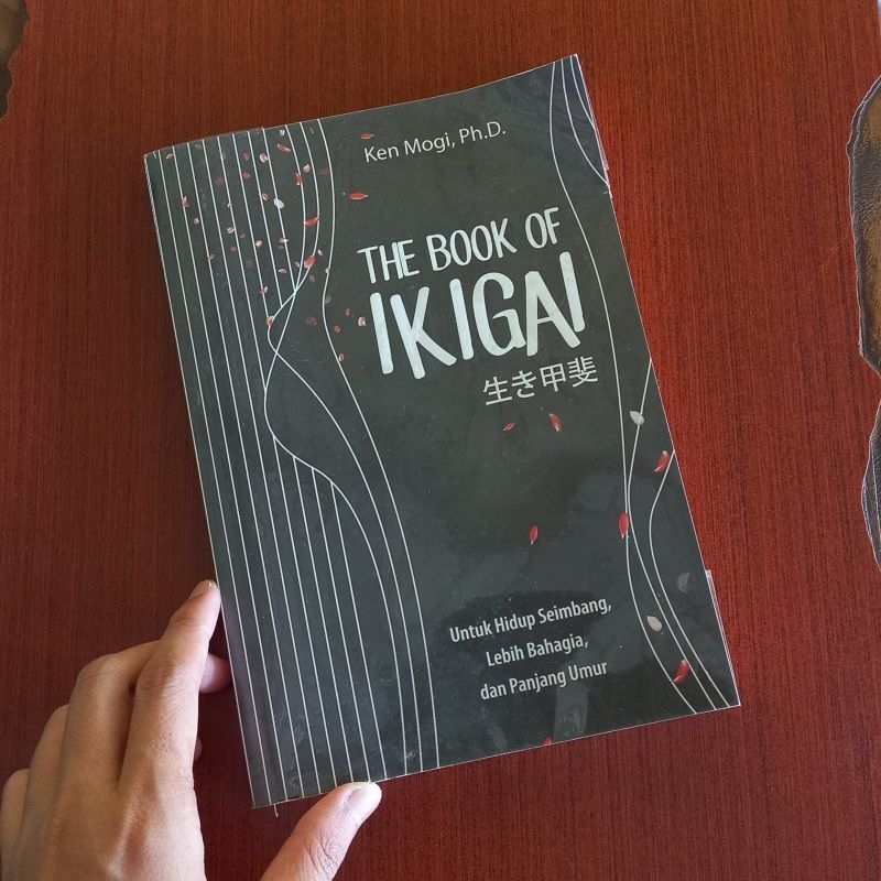 (preloved) The book of IKIGAI - Ken Mogi