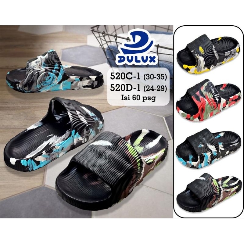 Sendal dulux DORENG 520B-1 slop pria dewasa dan anak anak