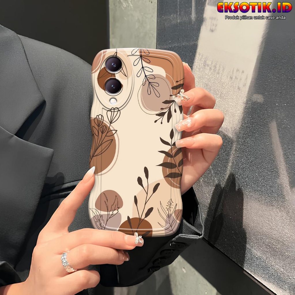 Case Vivo Y17S Gelombang - Casing Vivo Y17S - Silikon Vivo Y17S - Softcase Vivo Y17S - Kesing Vivo Y