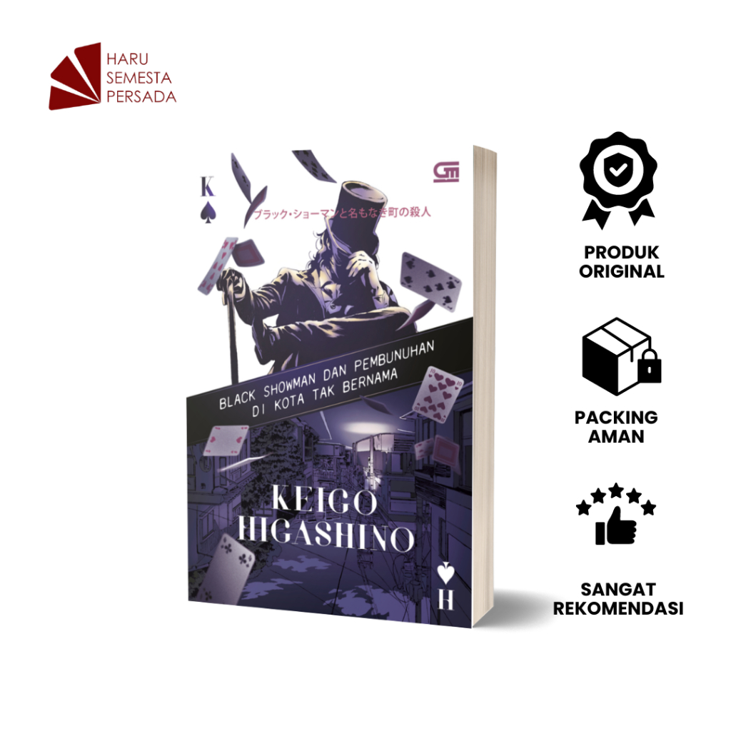 NOVEL BLACK SHOWMAN DAN PEMBUNUHAN DI KOTA TAK BERNAMA - KEIGO HIGASHINO