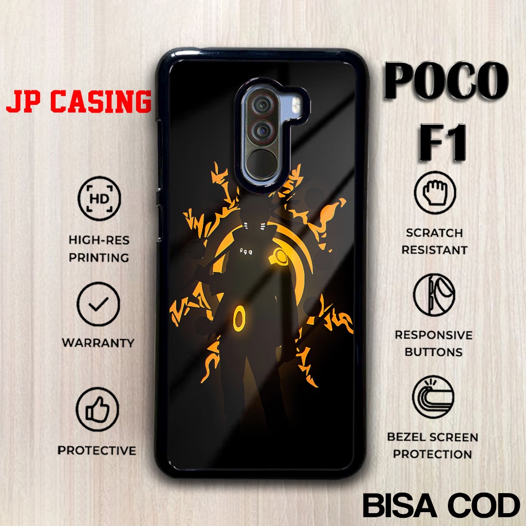 Case Poco F1 Terbaru - Poco F1- Motif Anime Baru Cute - Hardcase Premium Glossy - Softcase Hp Poco J
