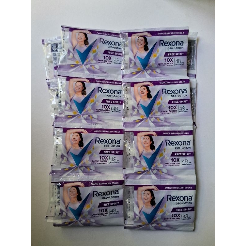 rexona renteng sachet rexona deo lotion 1renteng 12sachet