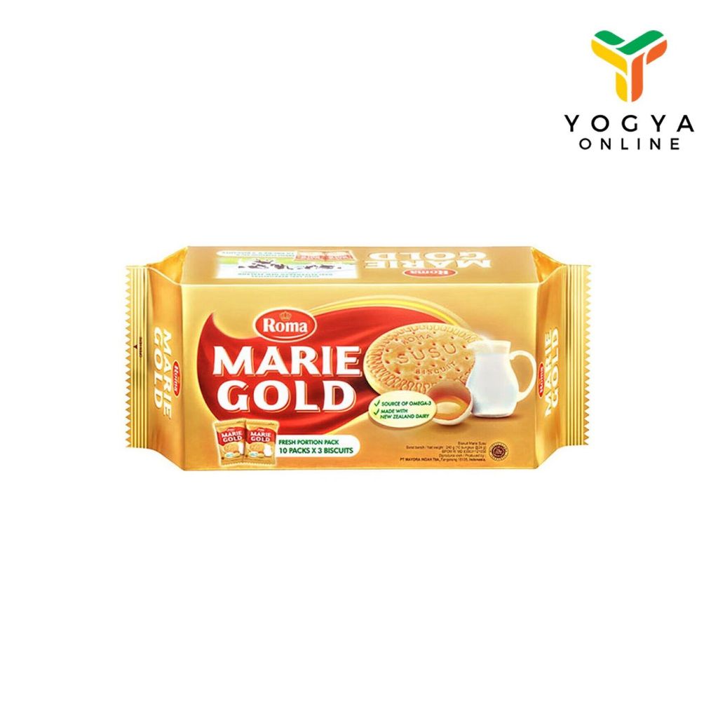 

Roma Marie Gold 240 Gram Makanan RIngan Biskuit