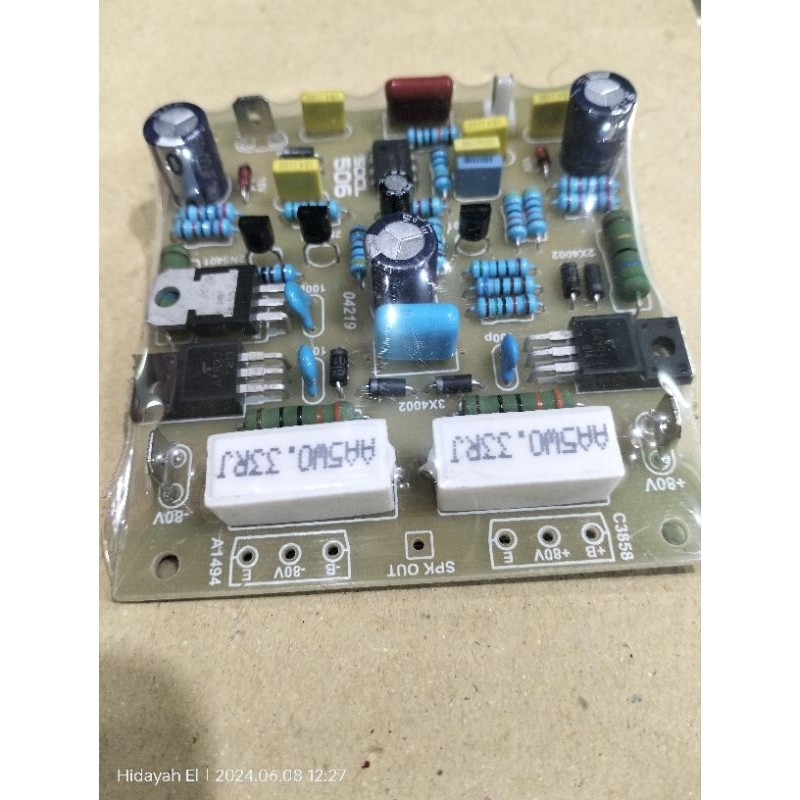 kit driver power ocl 506 / fiber metalfilm