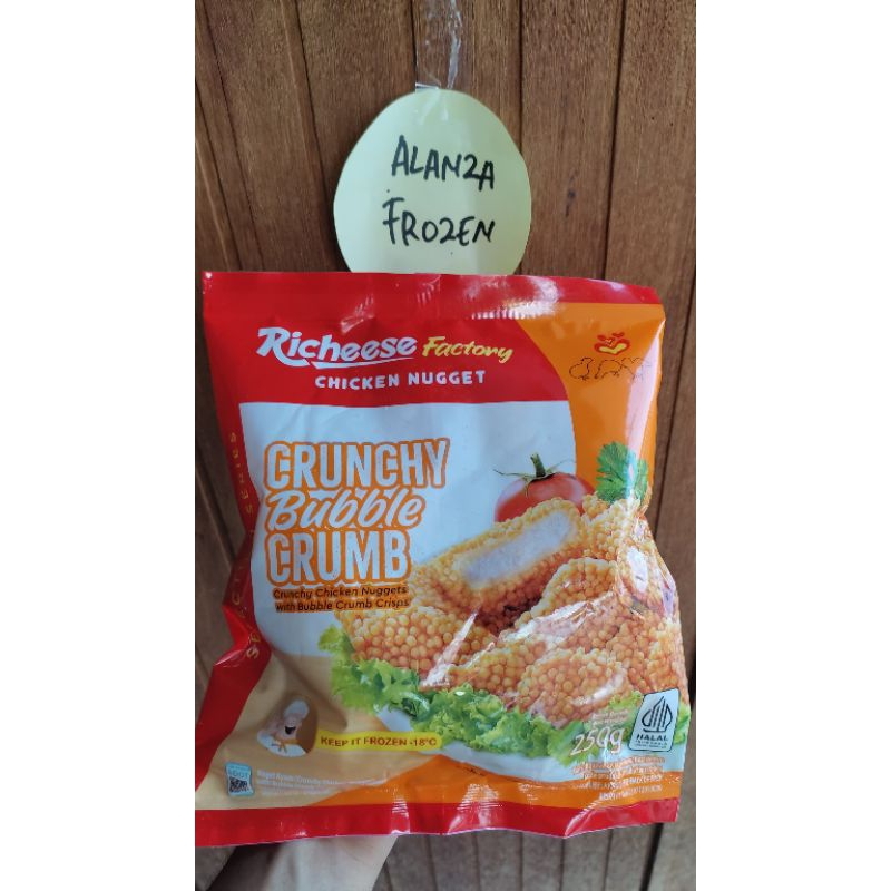 

Richeese Factory Chicken Nugget Crunchy Bubble Crumb 250g