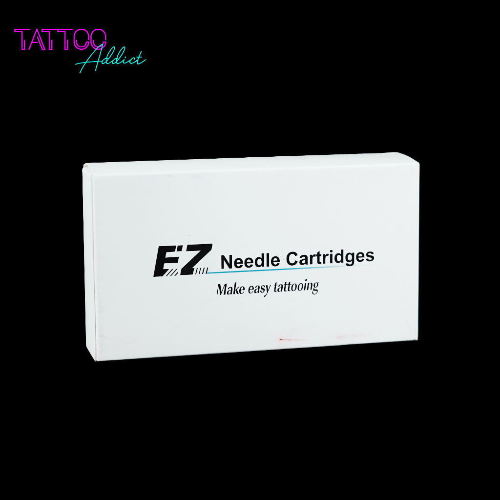 PROMO EZ Tattoo Needle Cartridge White | Tattoo Needle Expired | Jarum Tattoo Setengah Harga