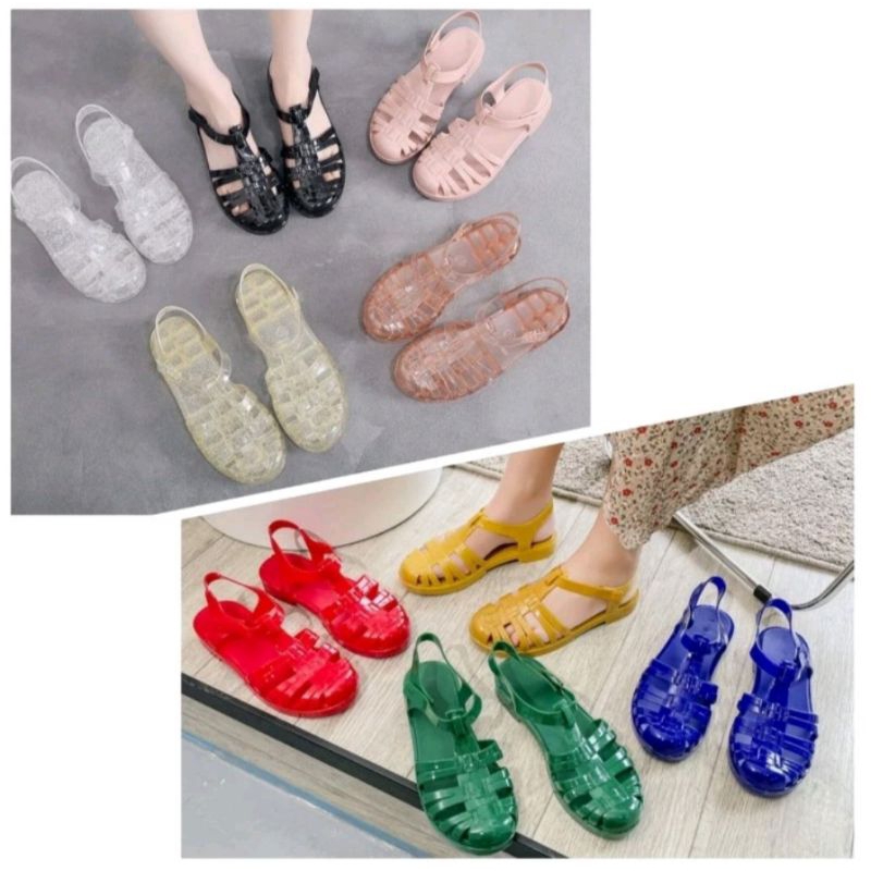 °RIRISTYLE.ID° XD Jelly Shoes/Sandal Jelly Import/Sandal Viral Kekinian