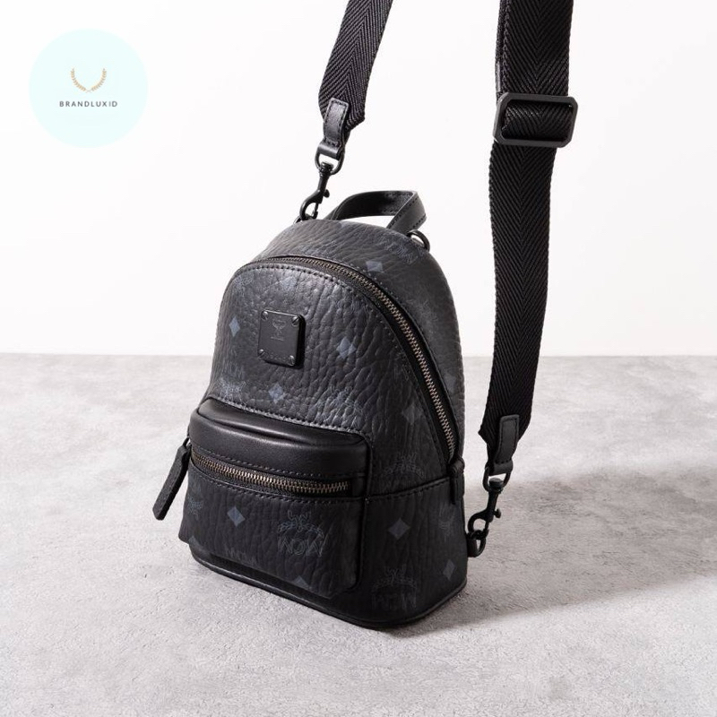 MCM Mini stark visetos crossbody bag