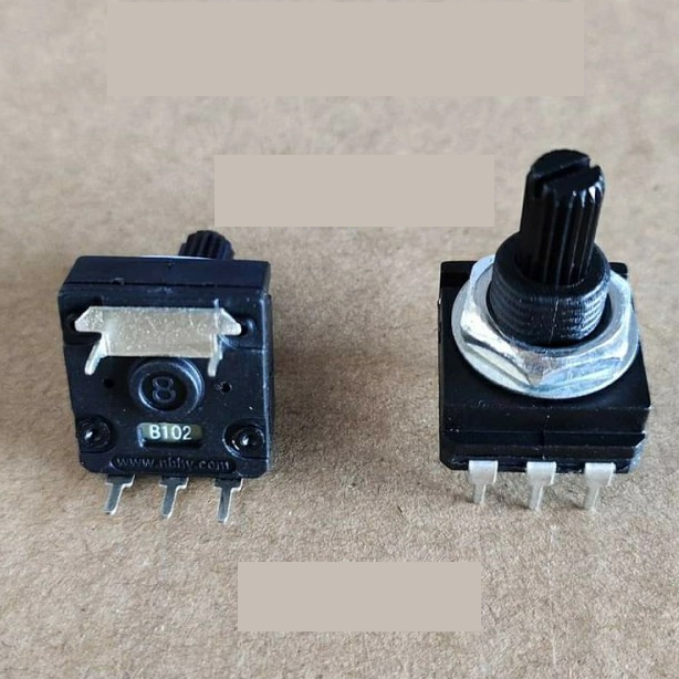 TERBAIK Potensio B102 Potensio 1K 3Pin Mesin Las Lakoni