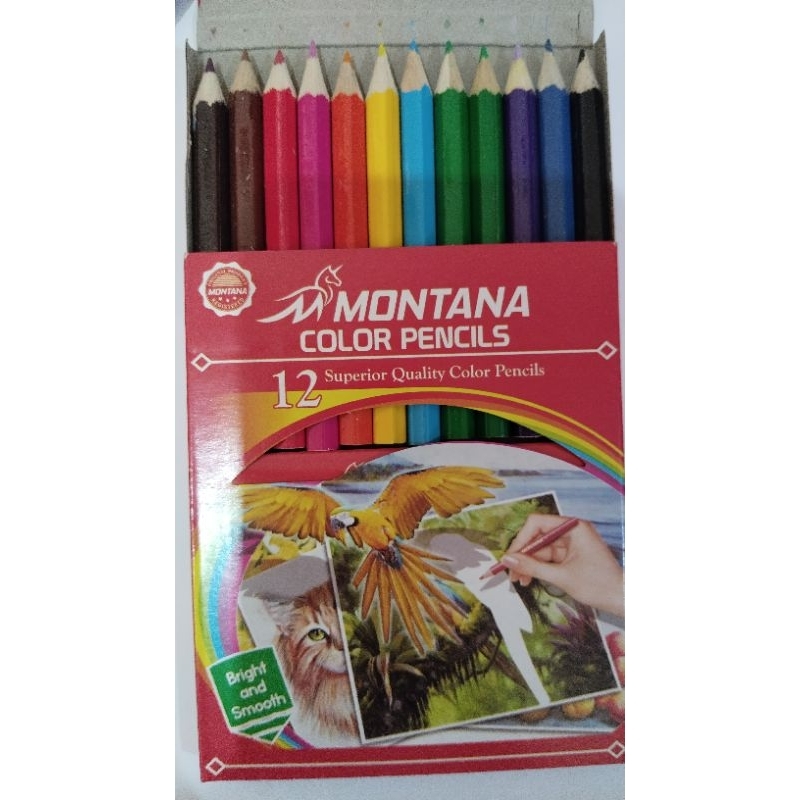 

Pensil / Pensil Warna Montana 12 Warna Pendek / Montana Colour Pencil