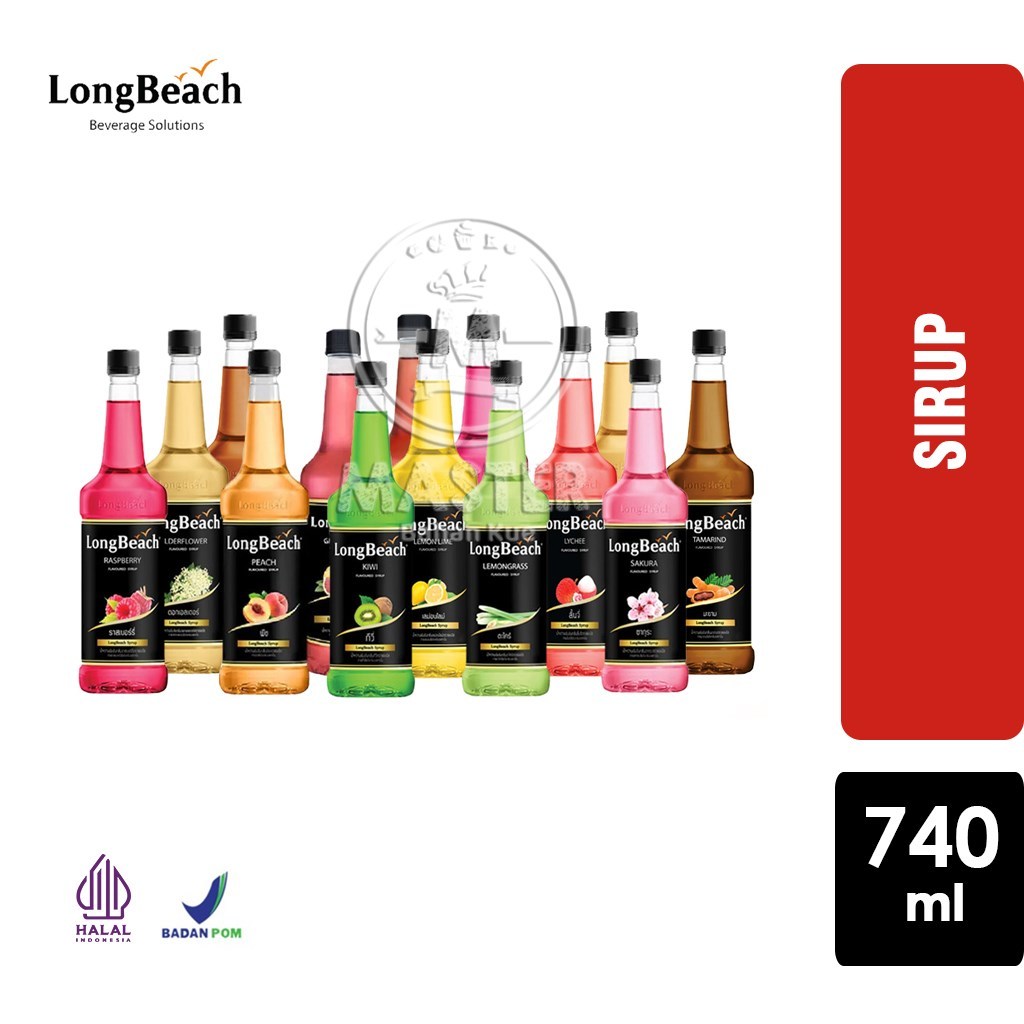 

Sirup Longbeach 740ml All Varian Botol Kaca Long Beach [1 pcs]