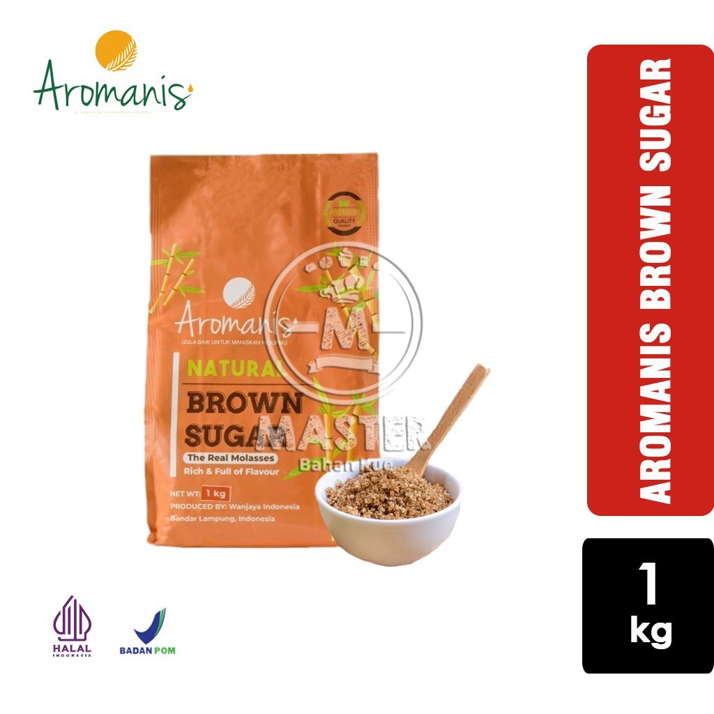 

Gula Merah Aromanis / Aromanis Brown Sugar [1 kg]