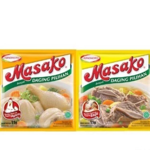 

MASAKO RASA SAPI DAN AYAM 11gr