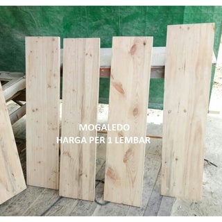 PAPAN AMBALAN BAHAN KAYU JATI BELANDA UKURAN 200X35X2CM