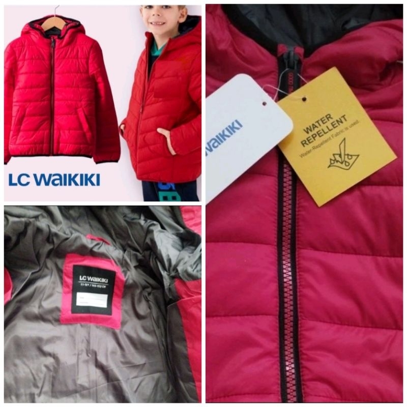 JAKET WINTER ANAK IMPORT LC WAIKIKI BISA DI PAKE ANAK LAKI-LAKI DAN PEREMPUAN NEW
