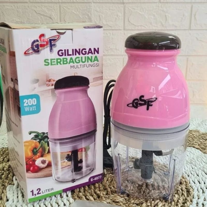 Chopper blender murah bagus praktis serbaguna untuk jus/bumbu/daging/mpasi