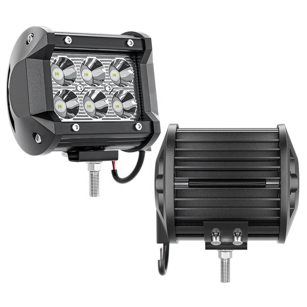 LAMPU LED TEMBAK MOBIL MOTOR  6 MATA CREE SOROT KABUT LED BAR 12 24 VOLT