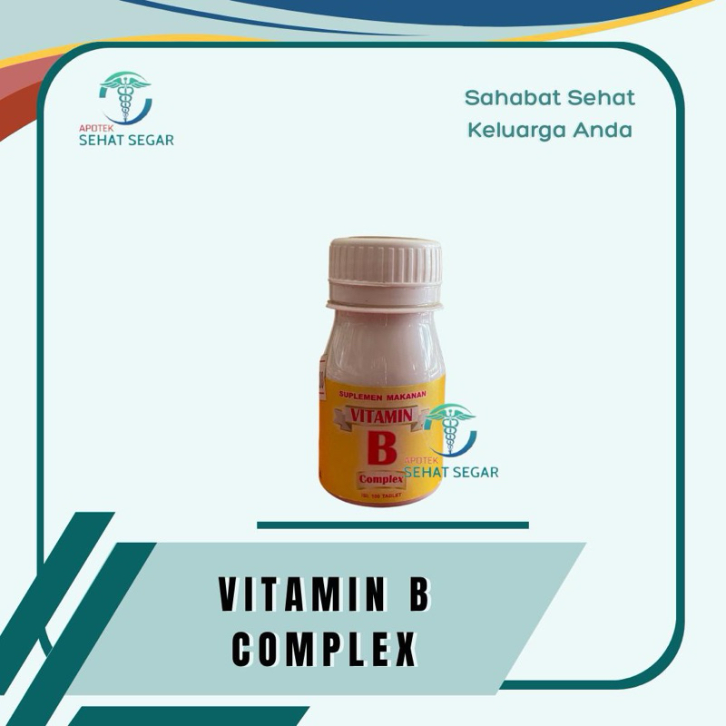 VITAMIN B COMPLEX/VITAMIN B12 100 KAPSUL