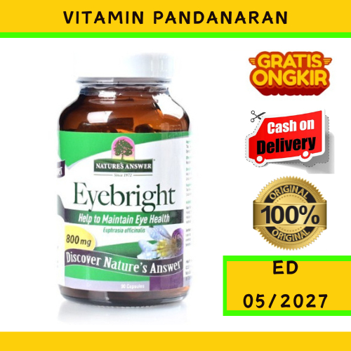 Natures Answer Herb Eyebright Vitamin Kesehatan Mata 90 Kapsul
