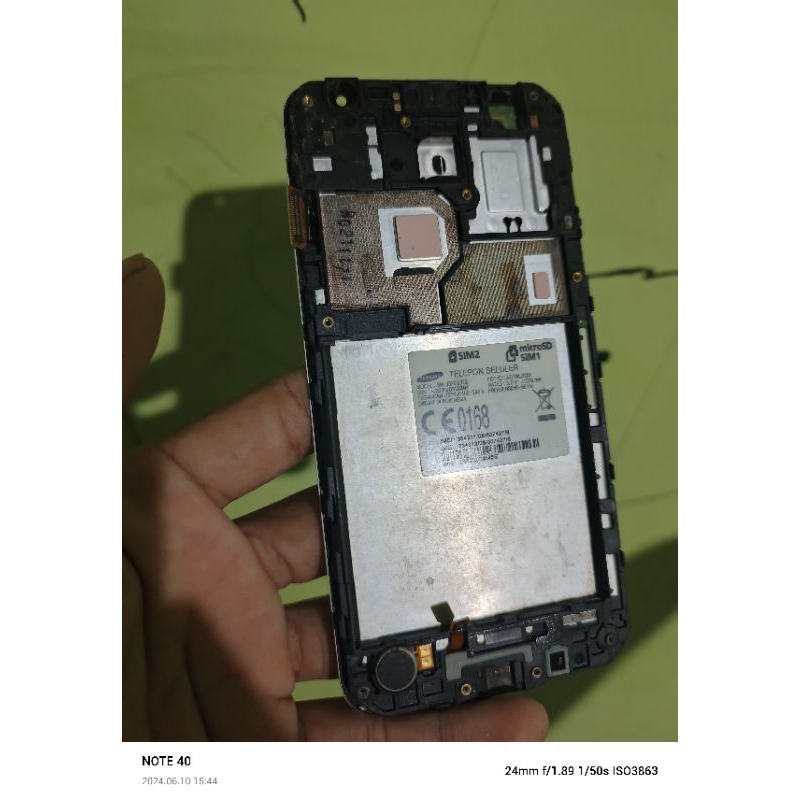 Lcd samsung J3 2016 ori Normal ori copotan