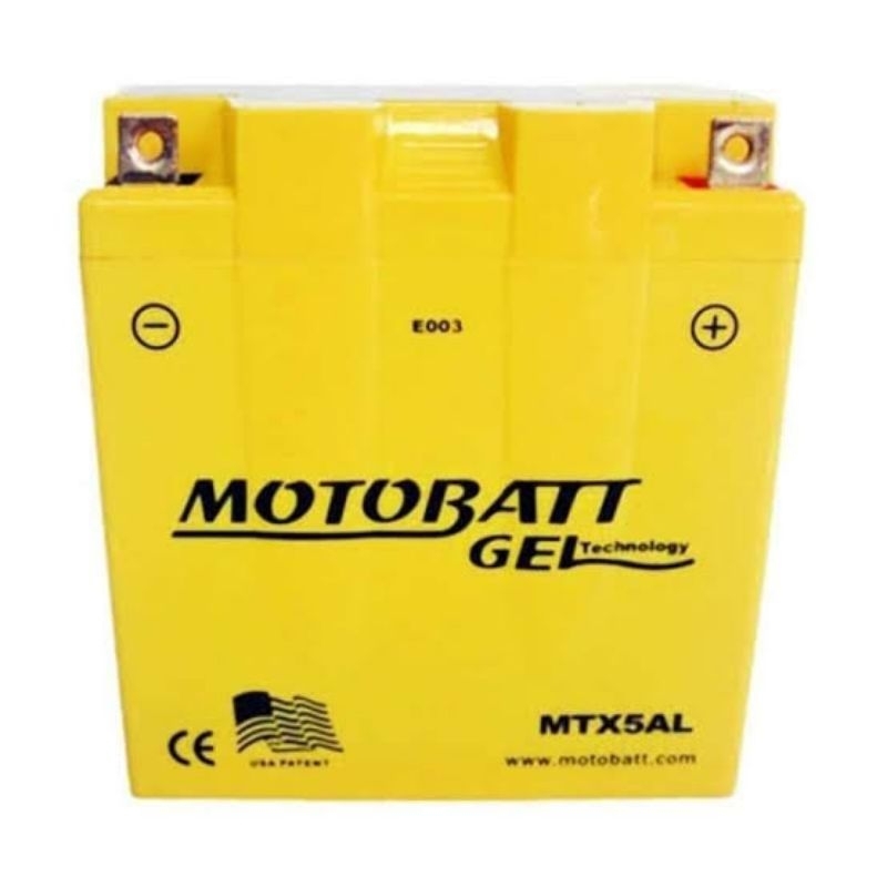 (COD)AKI KERING  MOTOR MOTOBATT MTX5AL ORIGINAL