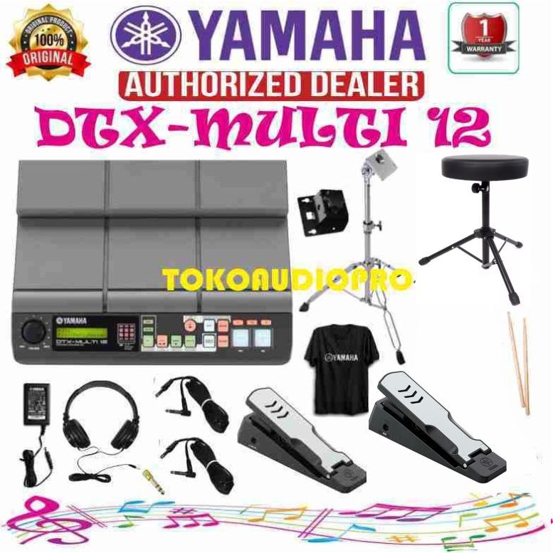 Drum Yamaha DTX-Multi 12 Digital Drum Pad Controller Yamaha DTX-M12