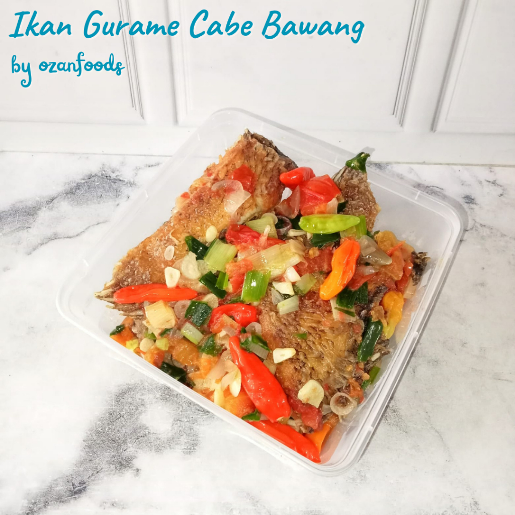 

Ikan Gurame Cabe Pedas 1 kg