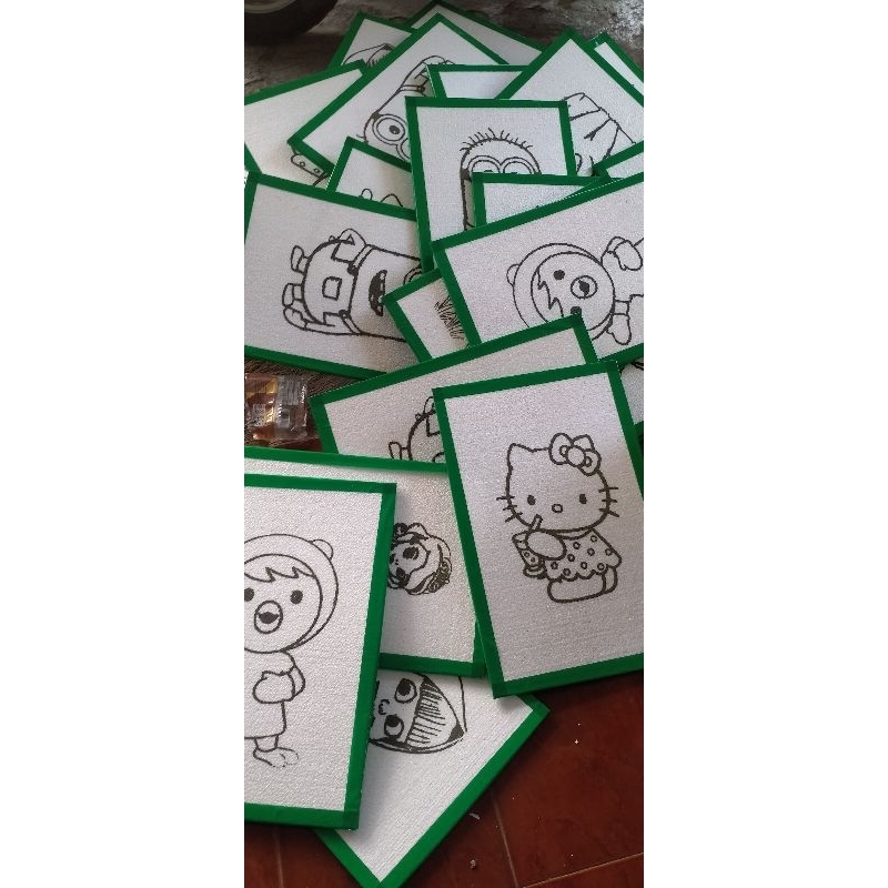 

Sterofoam lukis karakter 50x33x1cm List lakban / Gabus mewarnai / Gabus lukis karakter / Gambar / Mewarnai