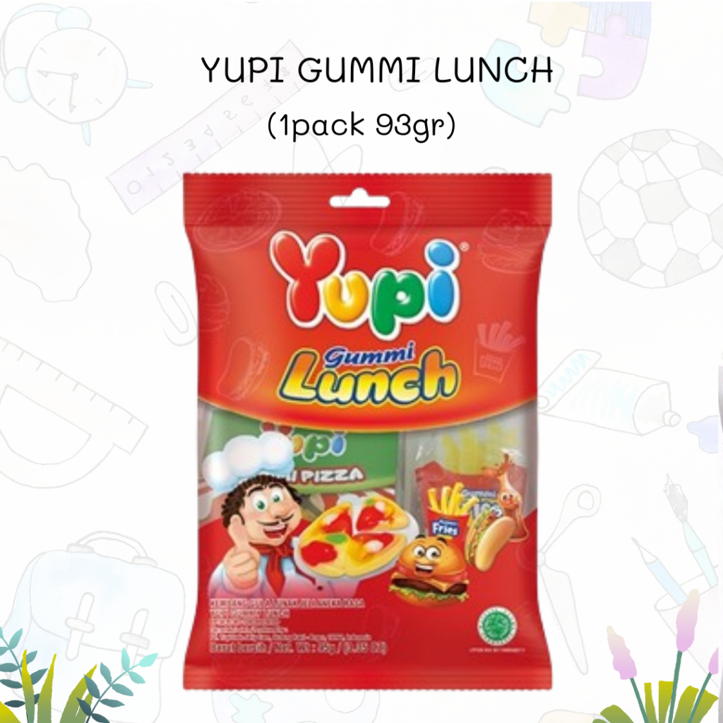 

YUPI GUMMY LUNCH 93gr