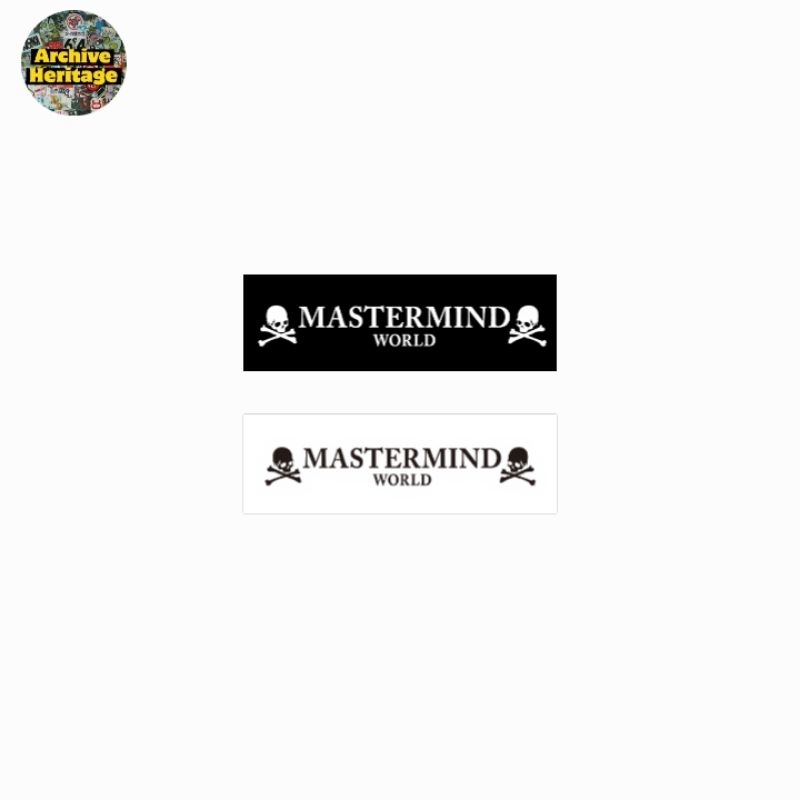 

sticker Mastermind World jp logo clothing streetwear stiker hypebeast