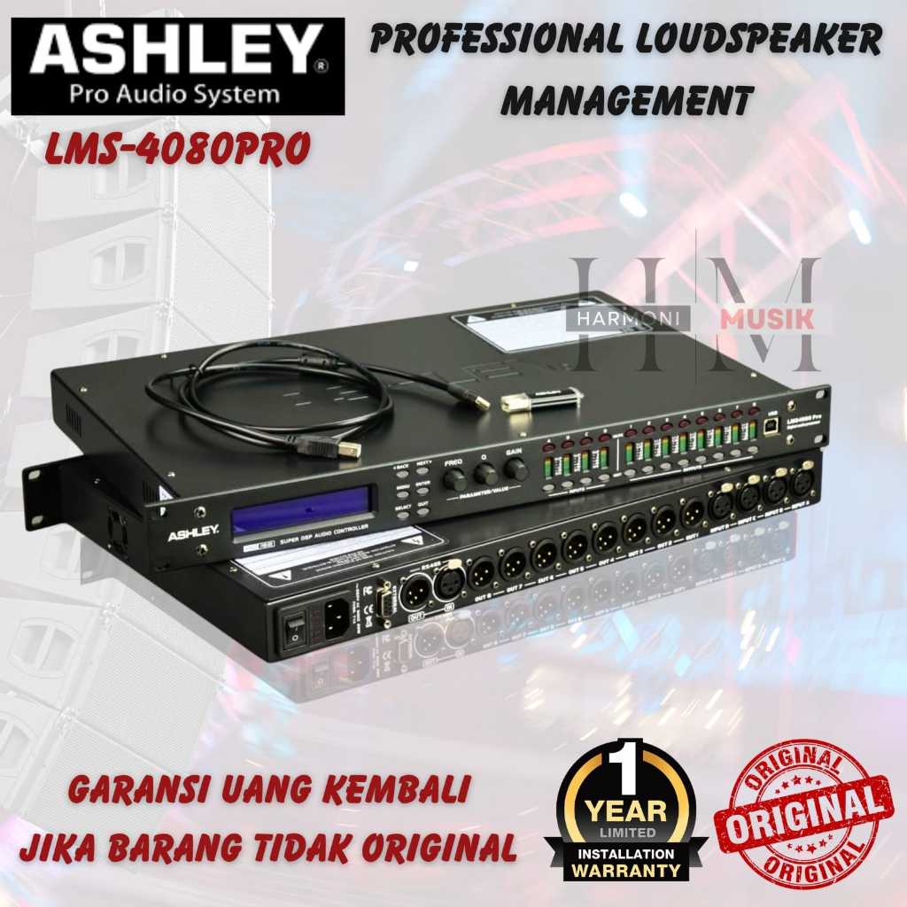 SPEAKER MANAGEMENT ASHLEY LMS4080PRO LMS4080 PRO LMS 4080PRO LMS 4080