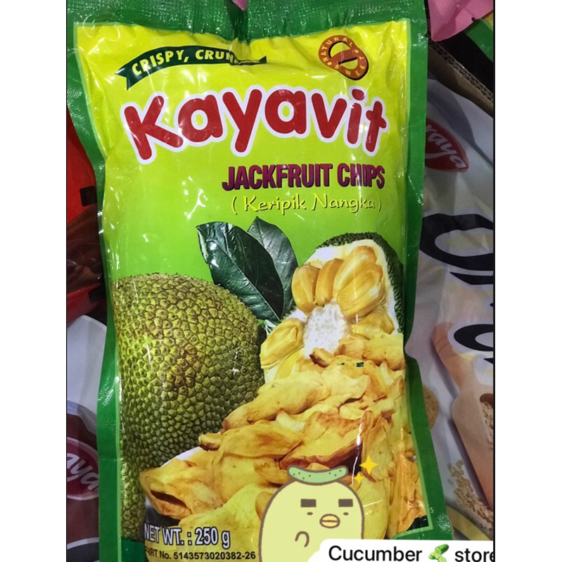 

KAYAVIT KERIPIK NANGKA MANIS GURIH 250 grm