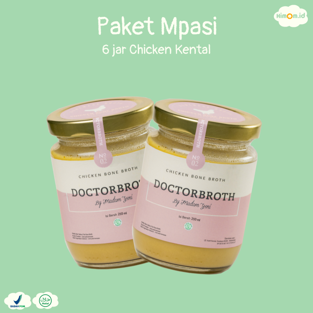 

Paket Mpasi Doctor Broth - Bone Broth - 6 jar