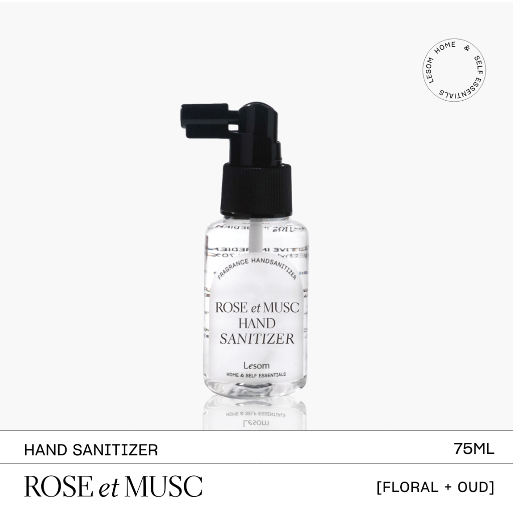 Lesom Rose et Musc Hand Sanitizer 75ml