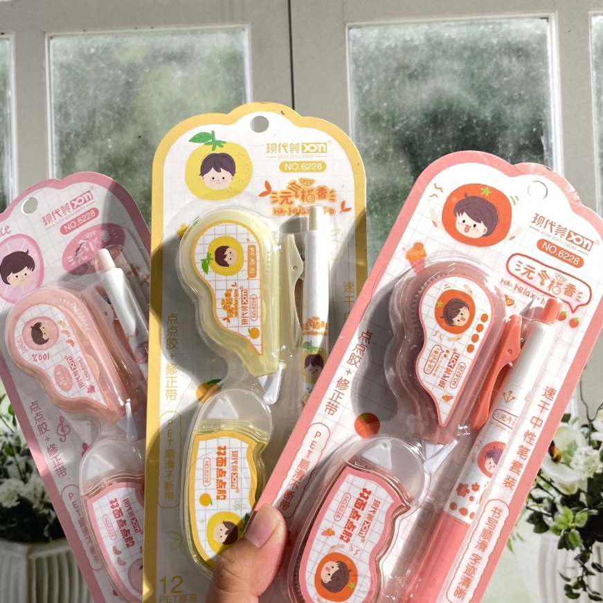 

Langka Correction Tape 3 in 1 2 Tipex 1 Pulpen XDM6228 Motif LUCU CUTE Tipex 1 Set isi 2 PCS FREE 1 Pen Edisi Spesial Alat Tulis Sekolah dan Kantor Kekinian Kualitas Terbaik bisa Grosir dan COD