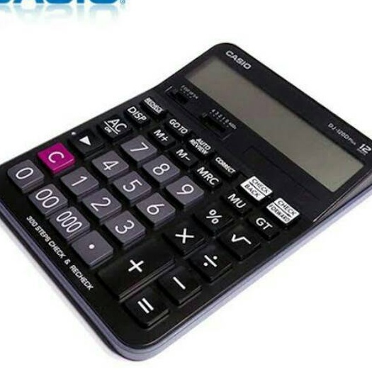 

KP8 Casio DJ12D PLUS Kalkulator Meja Desktop Calculator