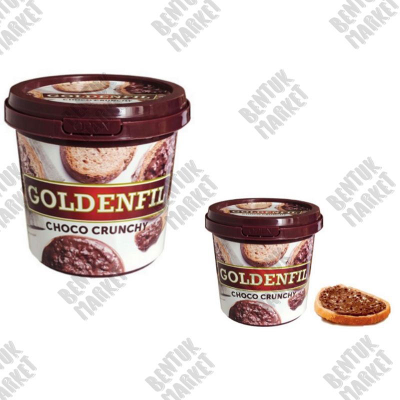 

GOLDENFIL Choco Crunchy 350gr / Selai Coklat / Selai Roti