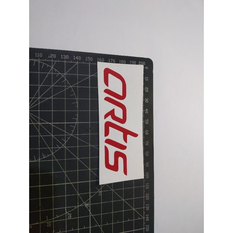 

cutting stiker artis