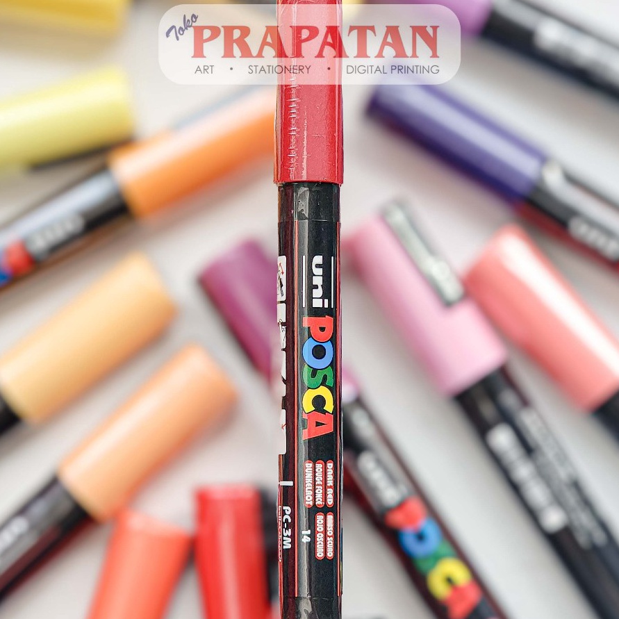 

FG2 Uni Posca PC3M Paint Marker Pen Small Tip Spidol Akrilik