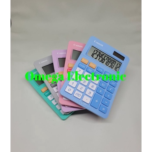 

Cashback Canon AS12V Calculator Desktop Kalkulator Meja Kantor Stylish Warna Warni Colorful AS 12V