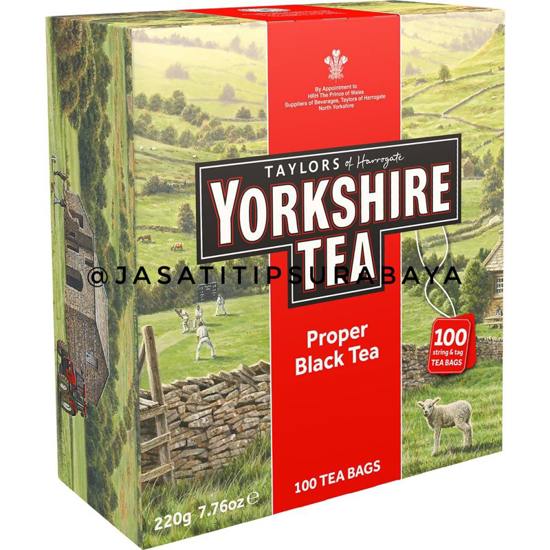 

Taylors Of Harrogate Yorkshire Tea Bags 100 Pack