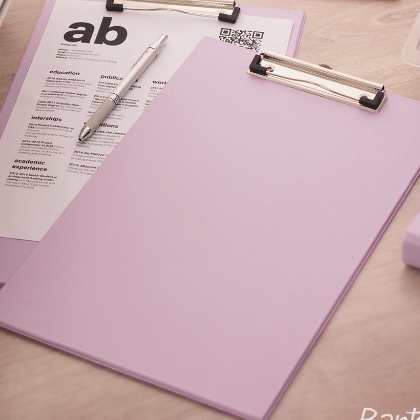 

Unggul Bantex Clipboard Papan Jalan Papan Ujian F4 Folio Light Lilac 425 24