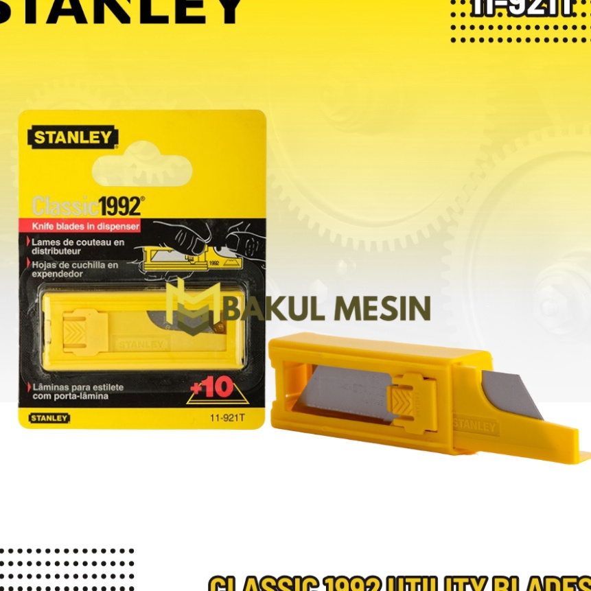 

FG2 STANLEY 11921T Classic 1992 Utility Blades Pisau Cutter 1Pcs 11921