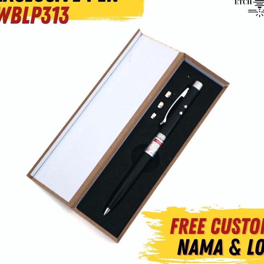 

Termurah Pulpen Laser Pointer Multifungsi Souvenir Presentasi Perusahaan Custom Exclusive Pen WBLP313