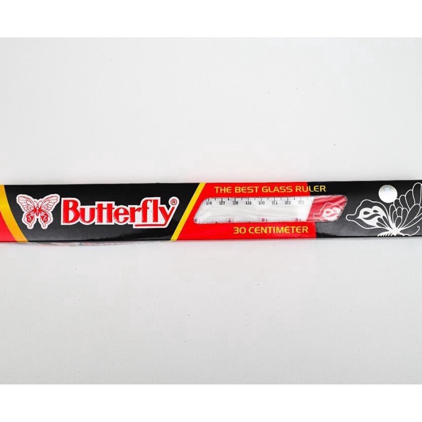 

berkualitas PAM Penggaris Butterfly 3cm 12Pc s